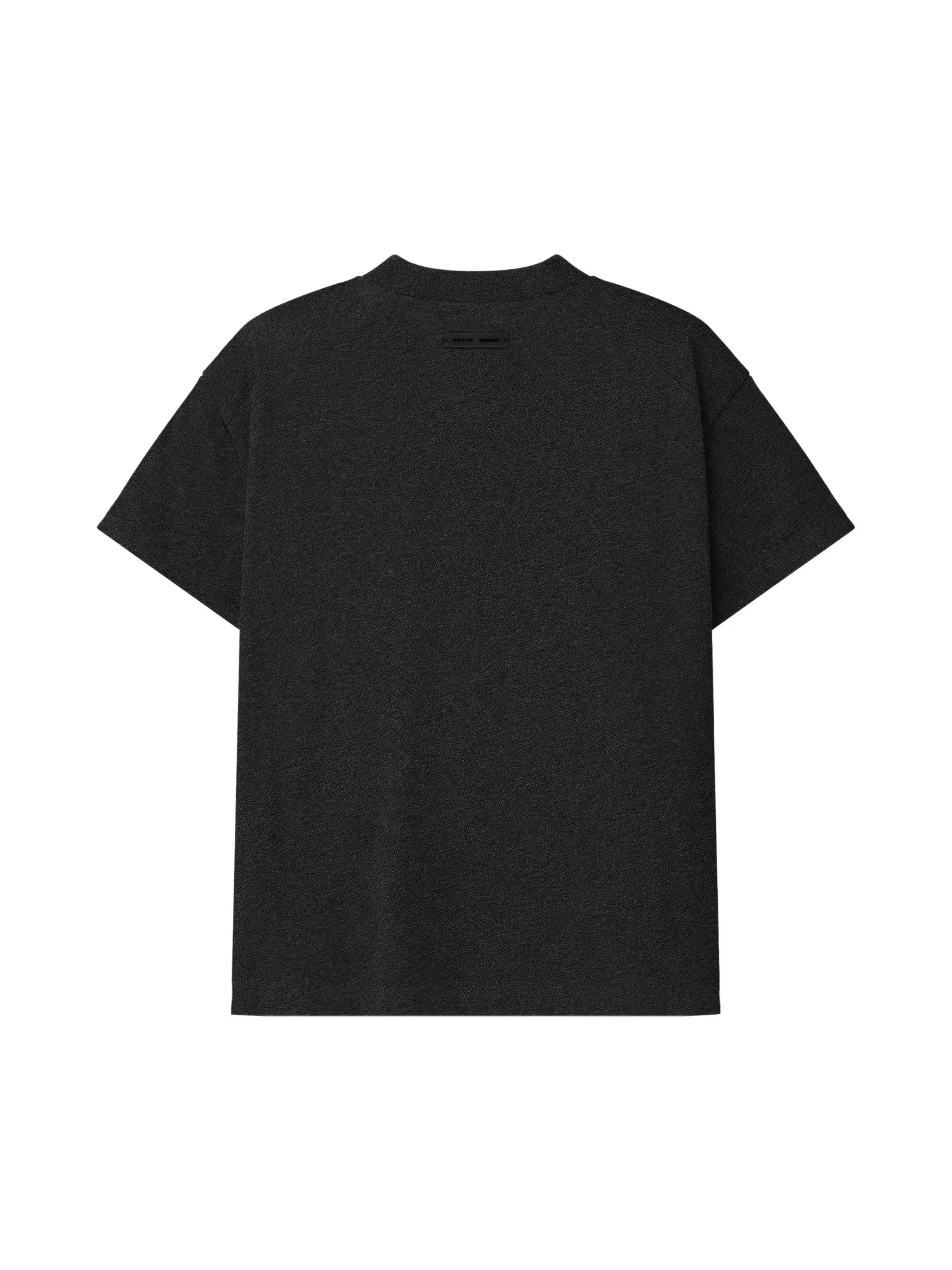 Классическая футболка с вышивкой Fear of God Essentials — изображение 2 из 2, винтажный черный