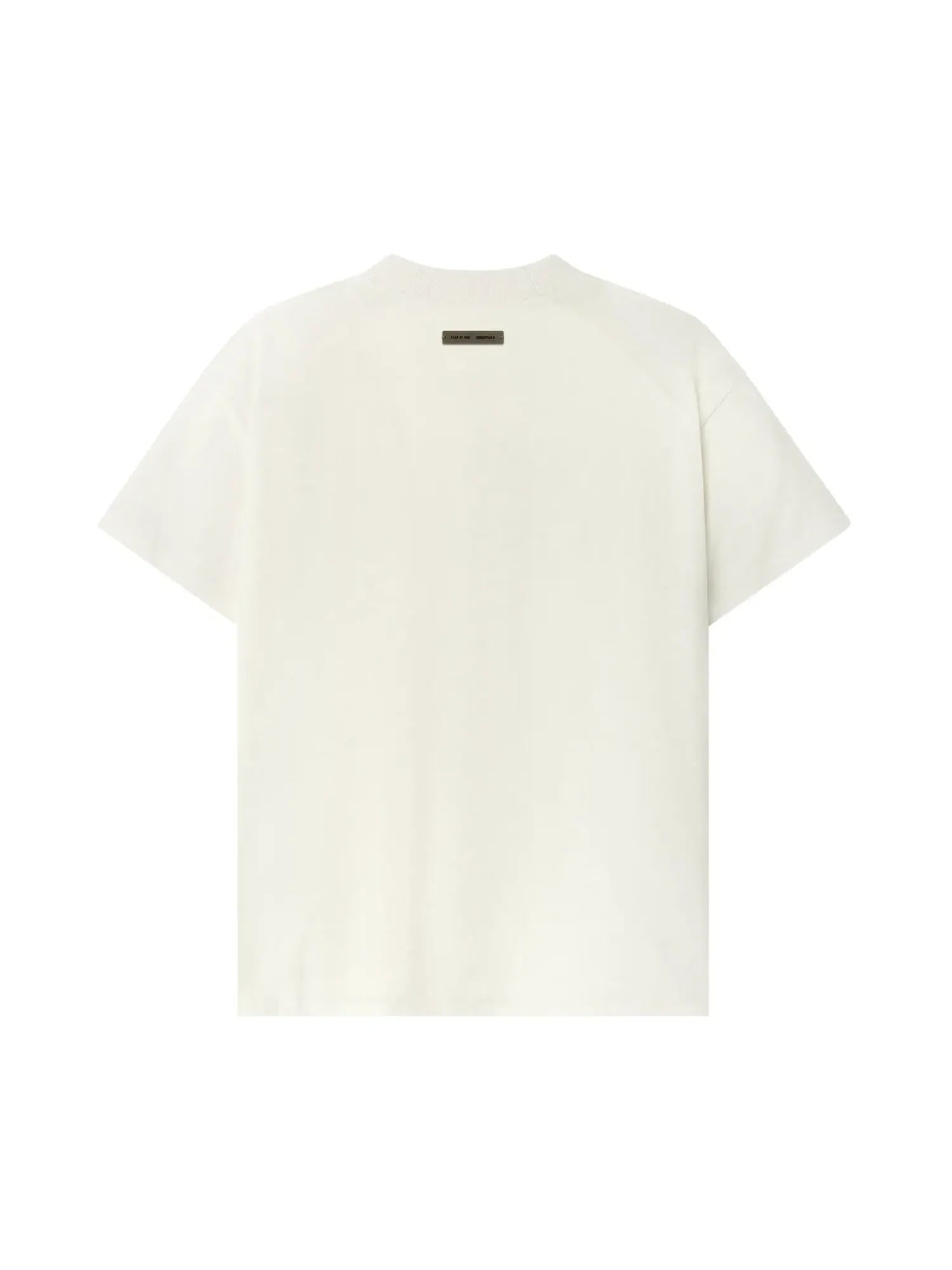 Классическая футболка с вышивкой Fear of God Essentials — изображение 2 из 2, белый