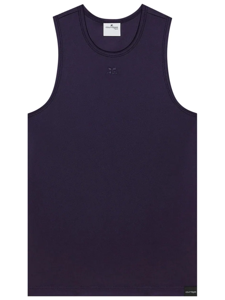 Топ Courrèges Sport Interlock Tank Top 'Navy' — синий