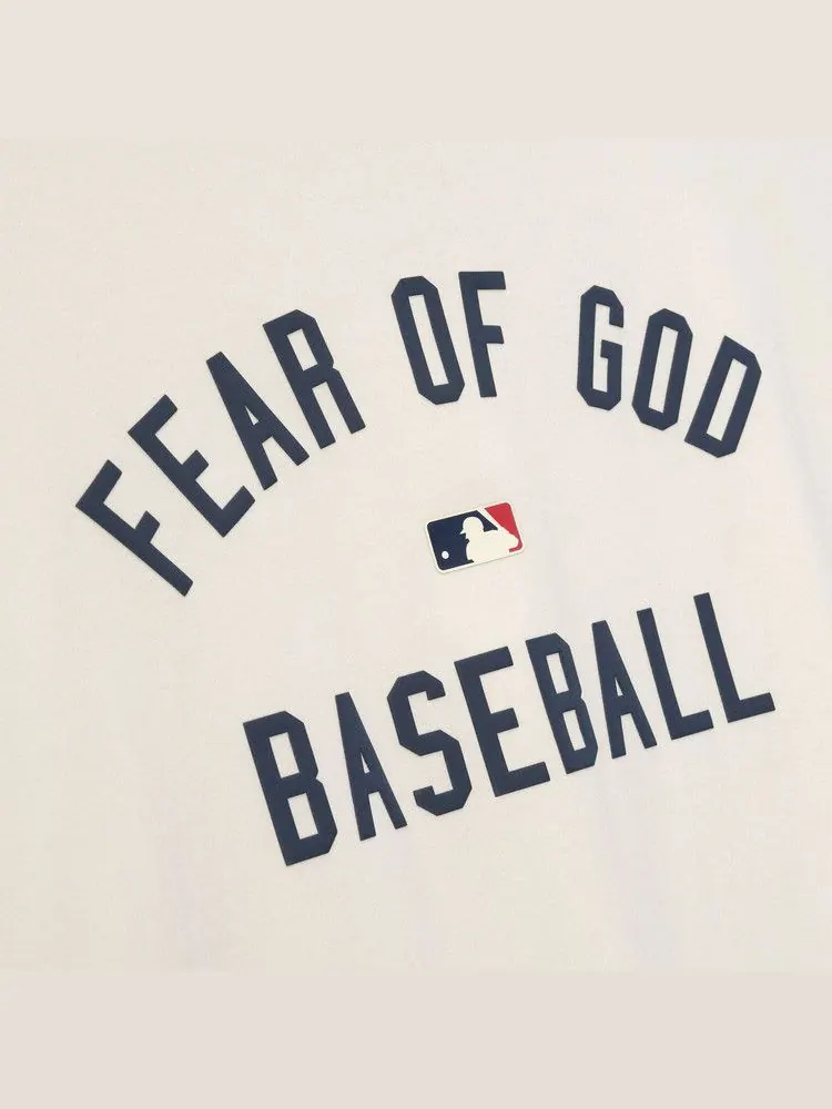 Футболка Fear of God Essentials MLB 90s Tee — изображение 3 из 3, кремовый белый