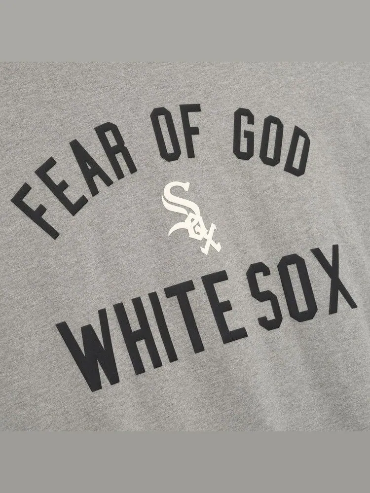 Футболка Fear of God Essentials White Sox 90s Tee, Concrete Heather — изображение 3 из 3, серый