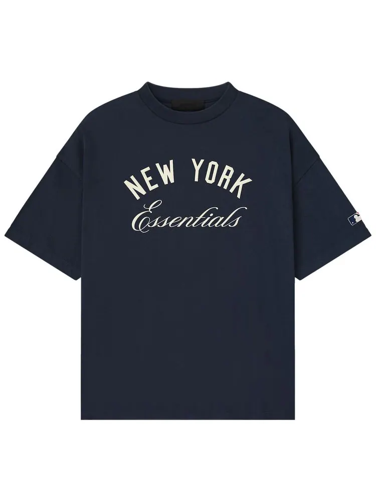 Футболка Fear of God Essentials Yankees 90-х годов — изображение 1 из 2, черный