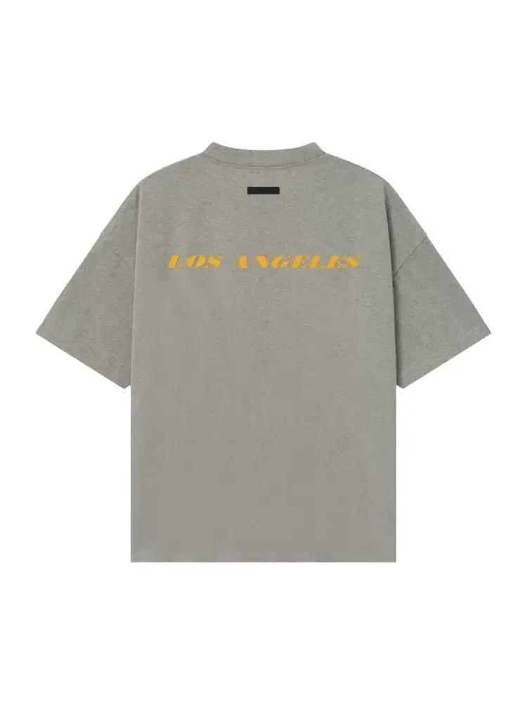 Футболка Fear of God Essentials x NBA Lakers 90 — изображение 2 из 2, серый