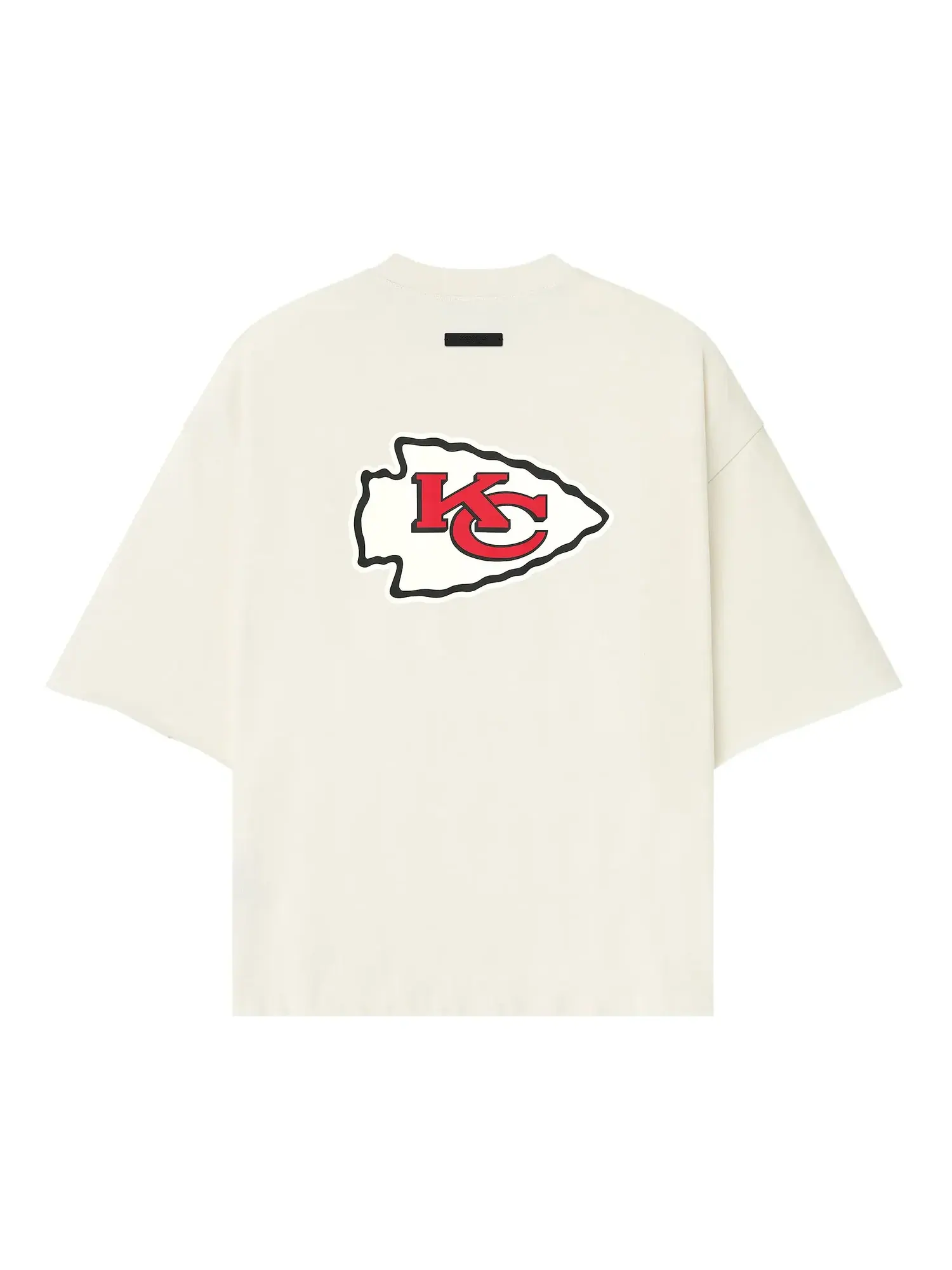 Футболка Fear of God Essentials Chiefs 90-х с рукавом 3/4 — изображение 2 из 2, кремовый белый