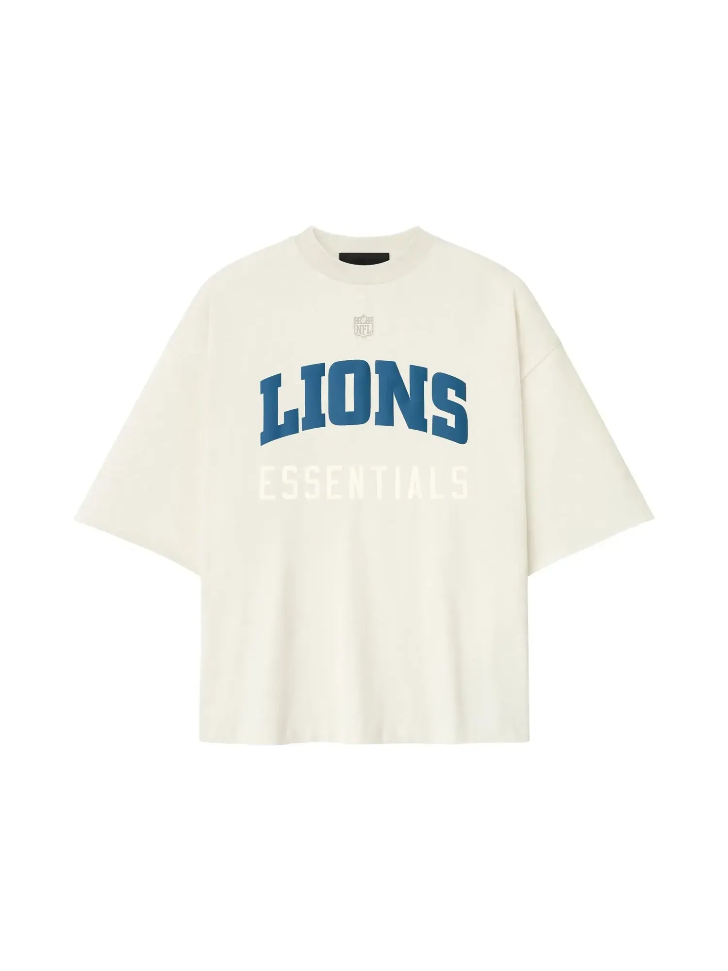 Футболка Fear of God Essentials Lions с рукавом 3/4 — изображение 1 из 2, кремовый белый
