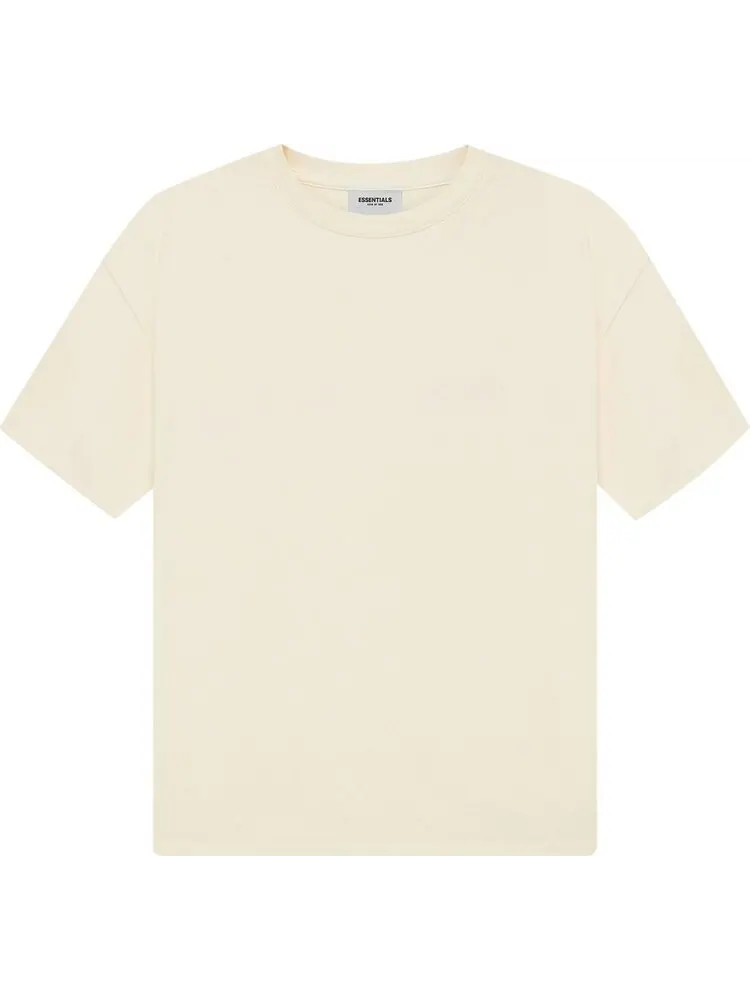 Футболка Fear of God Essentials Short-Sleeve Tee 'Buttercream' — изображение 1 из 2, бежевый