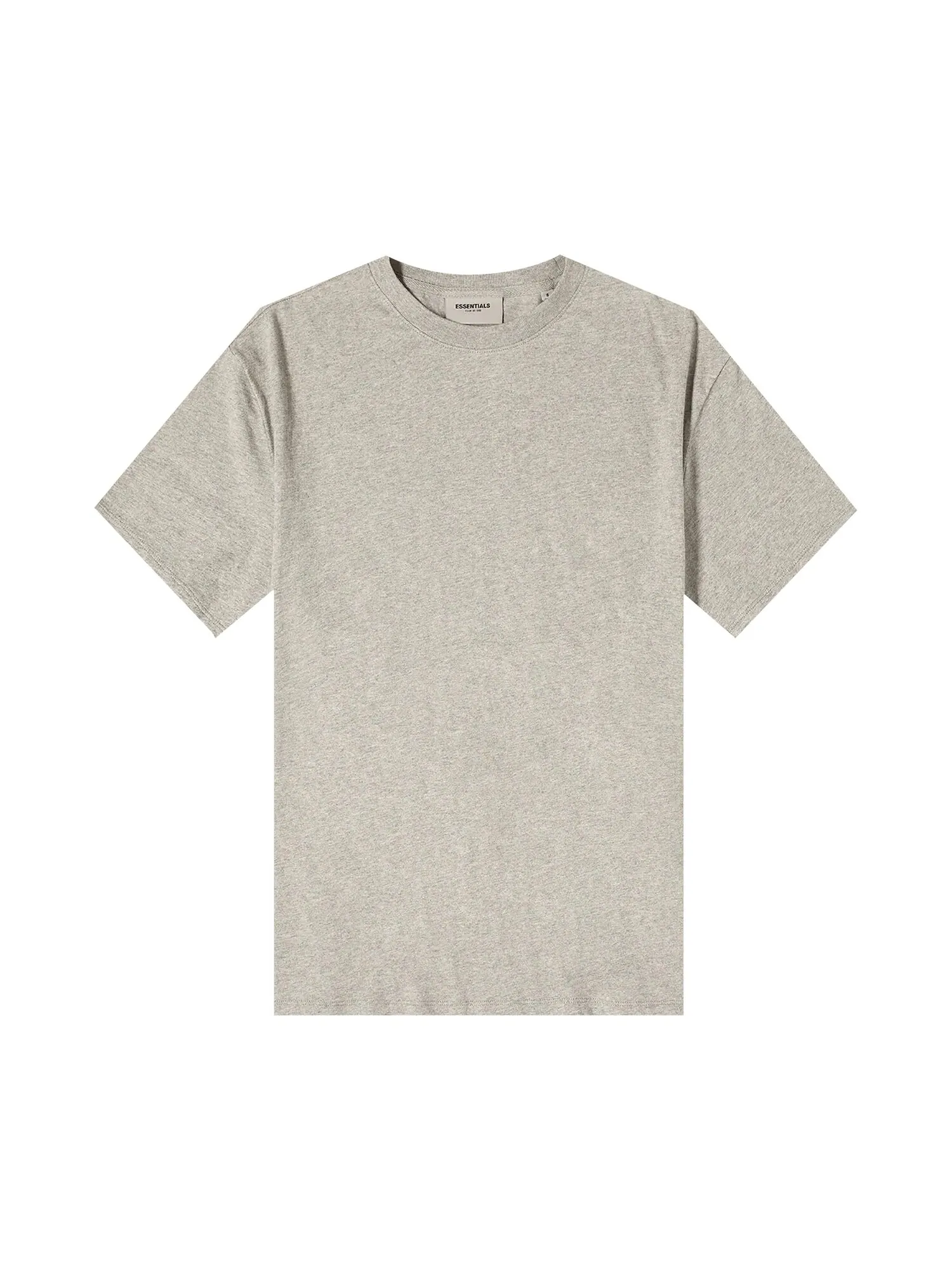 Футболка Fear of God Essentials с короткими рукавами и логотипом — изображение 1 из 1, песочный