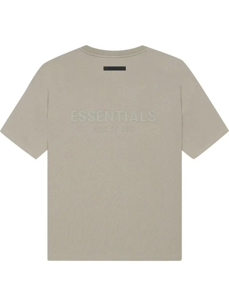Футболка Fear of God Essentials Short-Sleeve Tee 'Moss' — изображение 2 из 2, зеленый