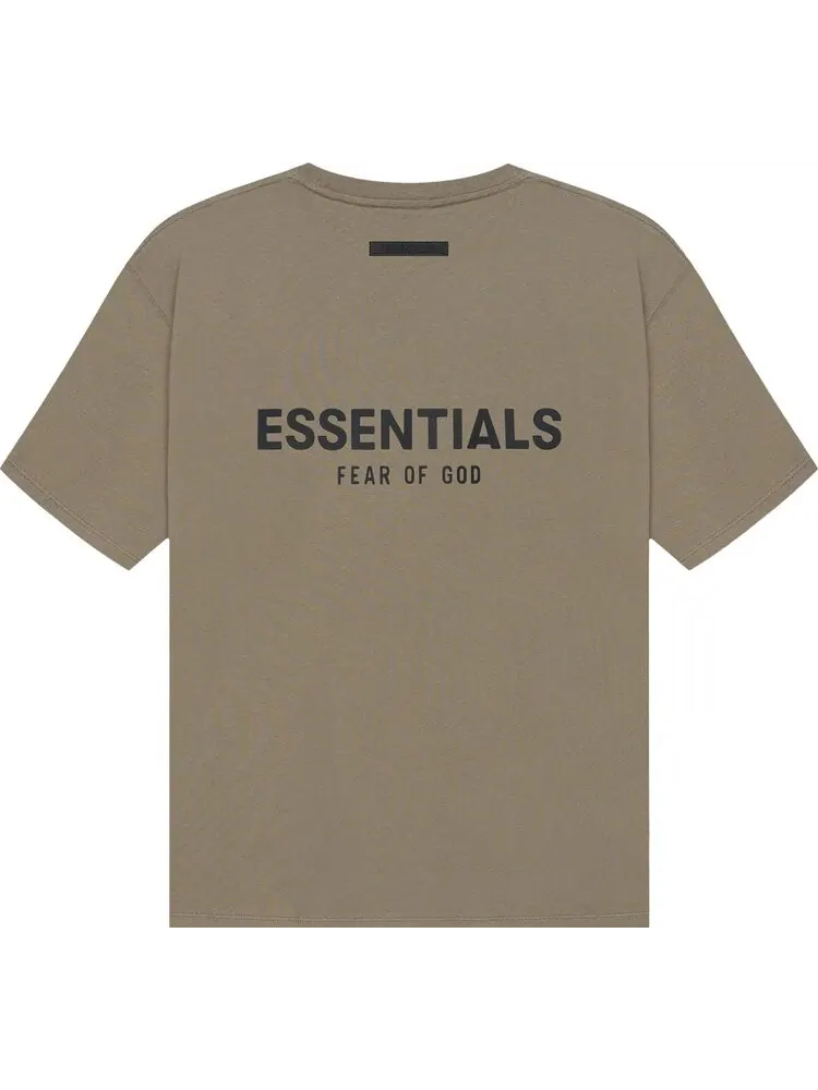 Футболка Fear of God Essentials Short-Sleeve Tee 'Taupe' — изображение 2 из 2, загар