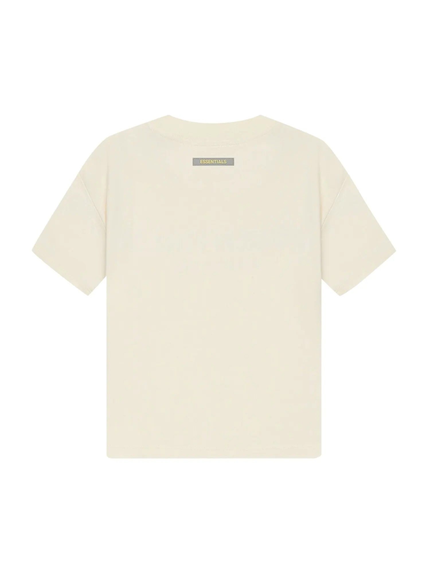 Детская футболка с короткими рукавами Fear of God Essentials — изображение 2 из 2, кремовый