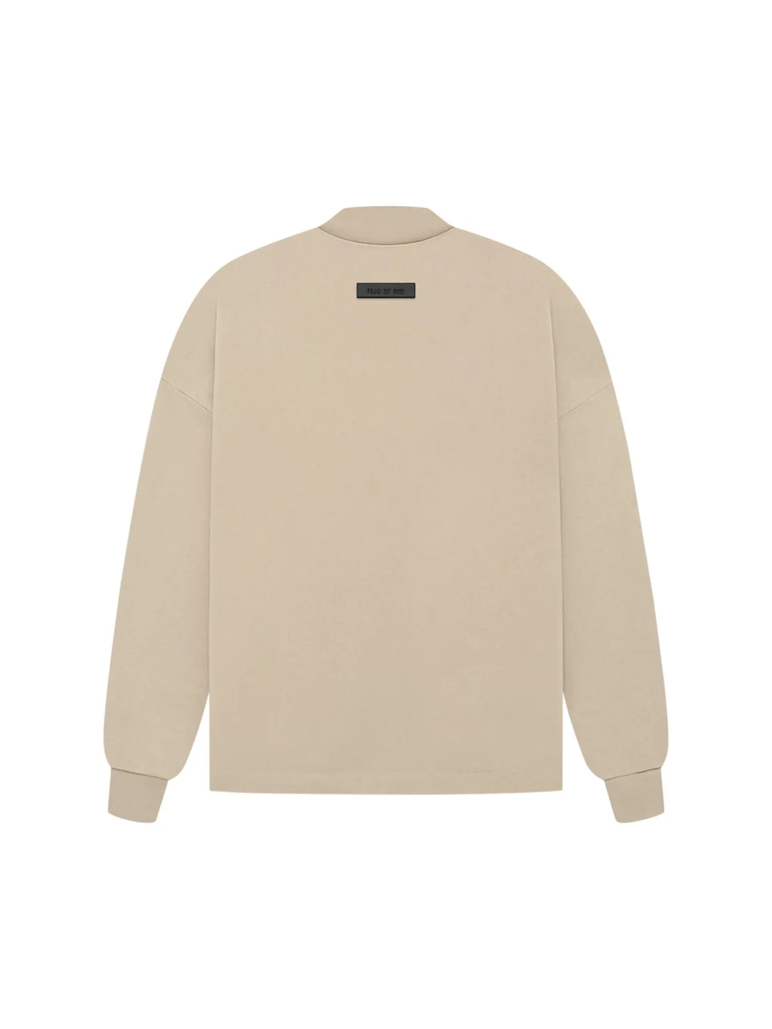 Футболка с длинными рукавами Fear of God Essentials — изображение 2 из 2, бежевый