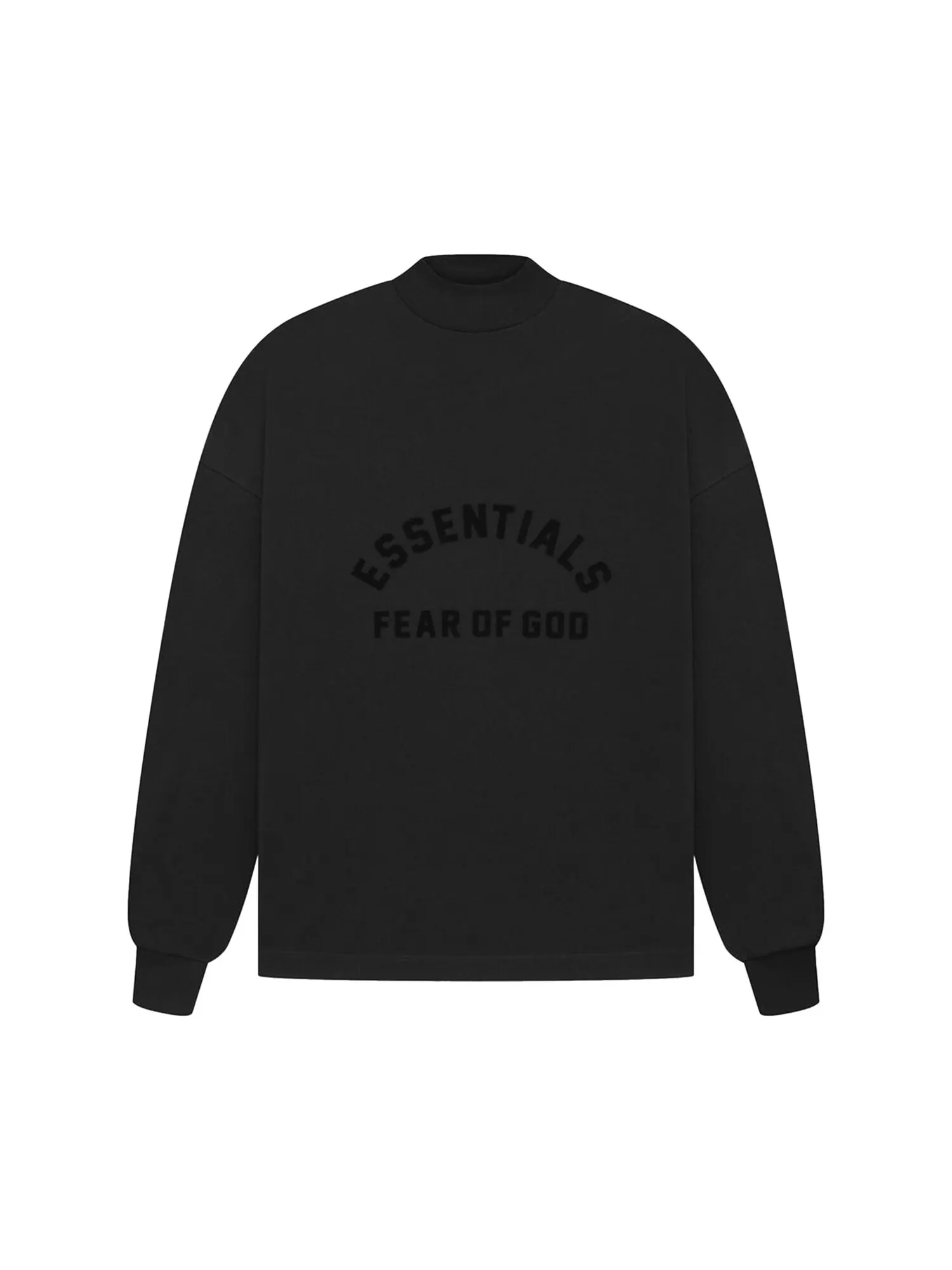Футболка с длинными рукавами Fear of God Essentials — изображение 1 из 1, черный