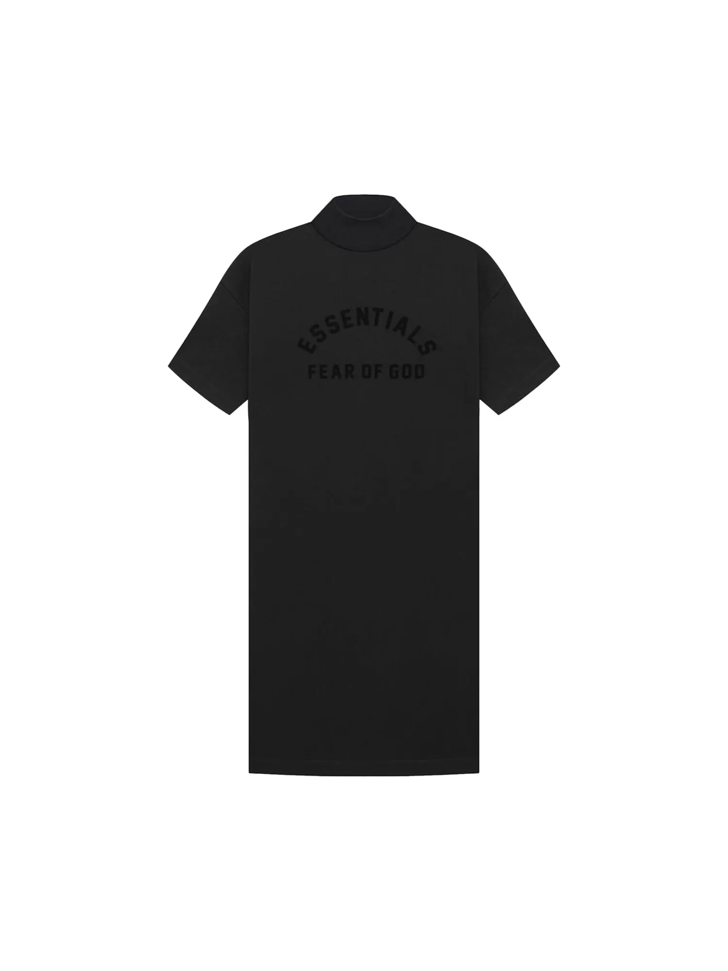 Платье Fear of God Essentials с рукавами 3/4, Черное — изображение 1 из 1, черный