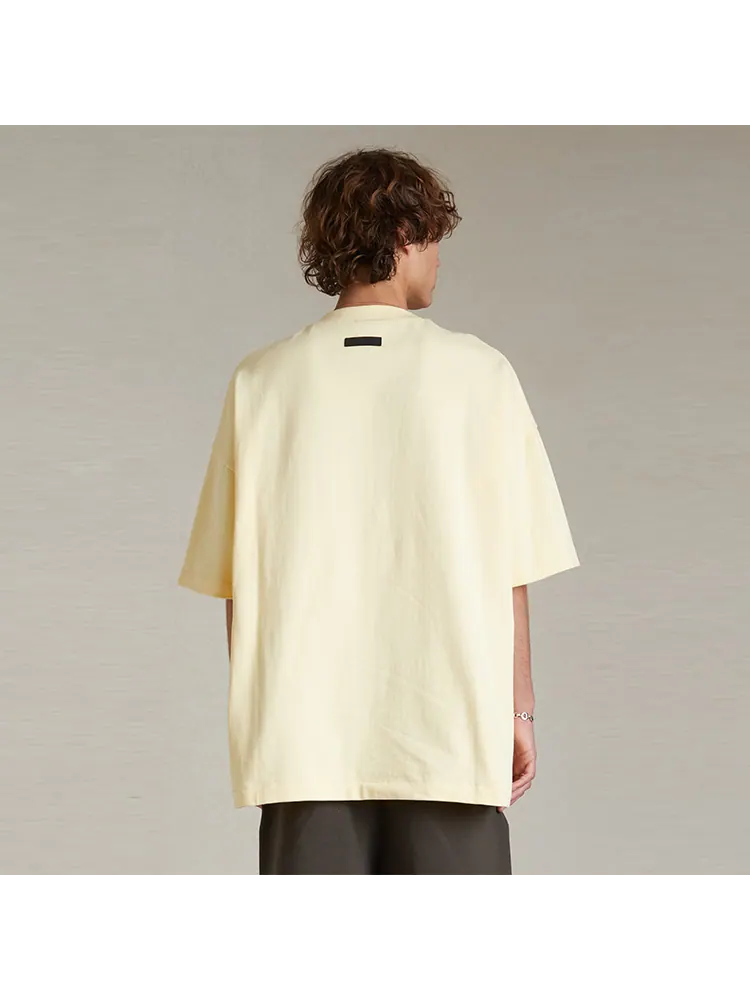 Футболка Fear of God Essentials с логотипом — изображение 4 из 6, желтый