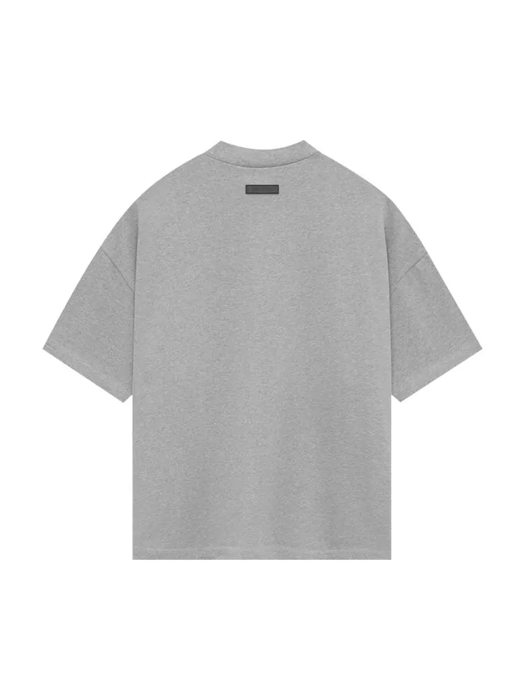 Футболка Fear of God Essentials Heavy Jersey — изображение 2 из 2, серый