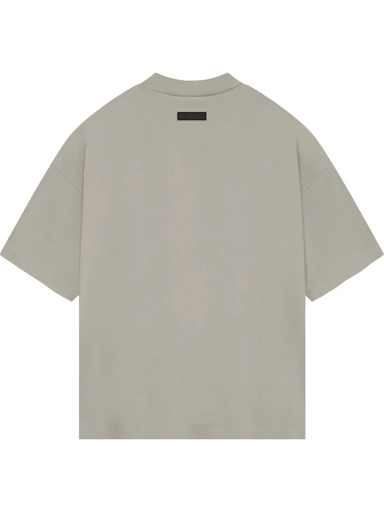 Футболка Fear of God Essentials Heavy Jersey Crewneck 'Seal' — изображение 2 из 2, серый
