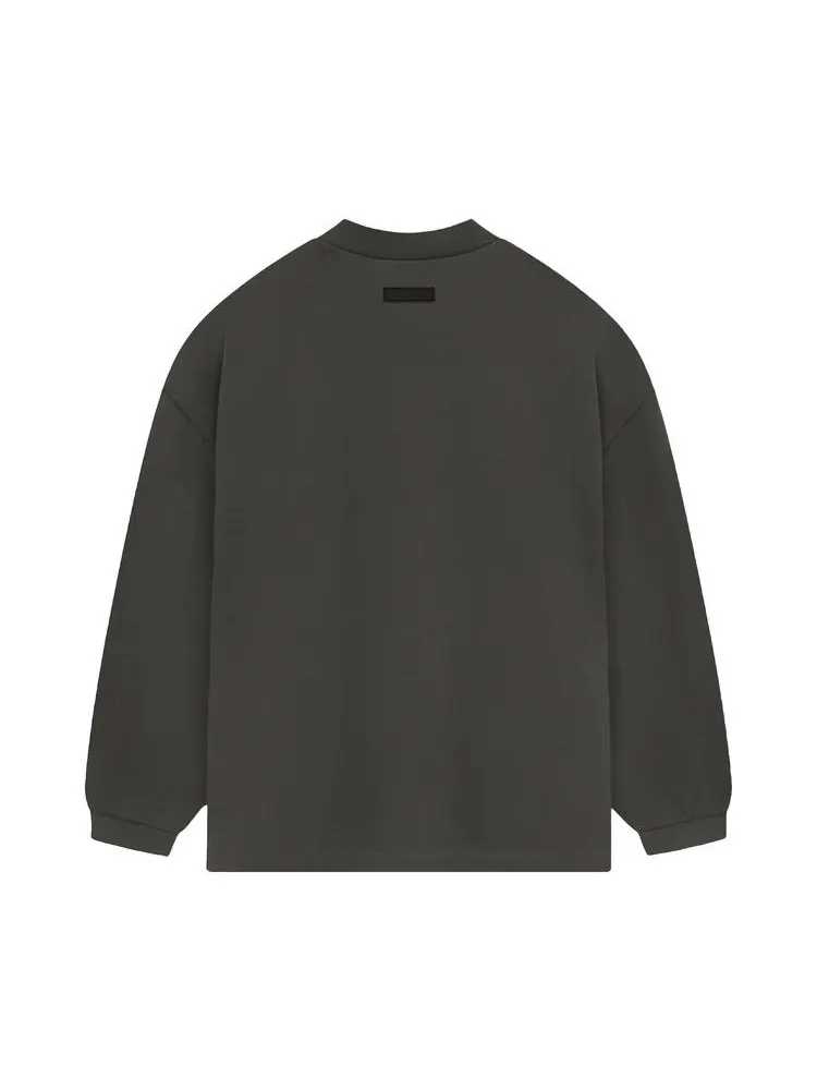 Футболка Fear of God Essentials Long-Sleeve T-Shirt — изображение 2 из 2, чернильный