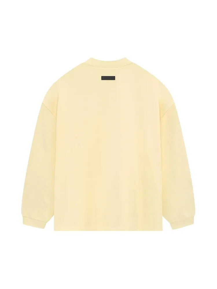 Футболка Fear Of God Essentials Fear of God Essentials Long-Sleeve 'Garden Yellow' — изображение 3 из 3, желтый