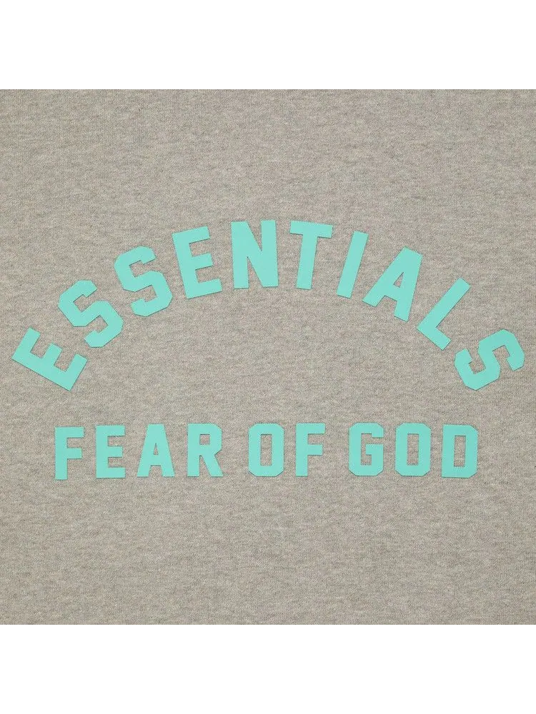 Футболка Fear of God Essentials Long-Sleeve T-Shirt — изображение 3 из 3, овсяный