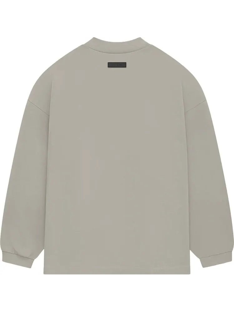 Футболка Fear of God Essentials Heavy Jersey Long-Sleeve 'Seal' — изображение 2 из 2, серый