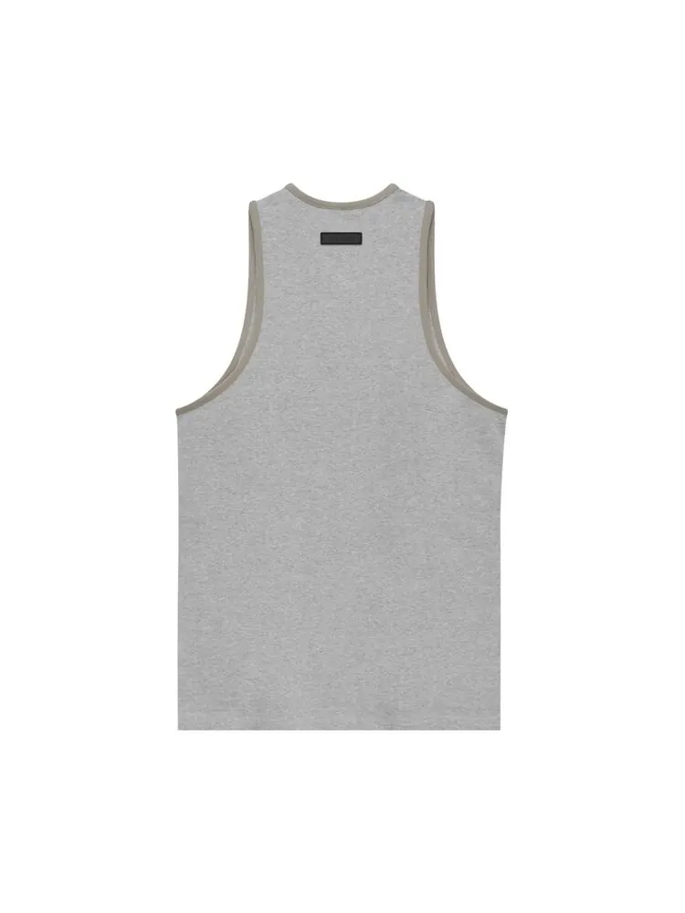 Топ Fear Of God Essentials Fear of God Essentials Heavy Jersey Tank Top — изображение 2 из 2, серый