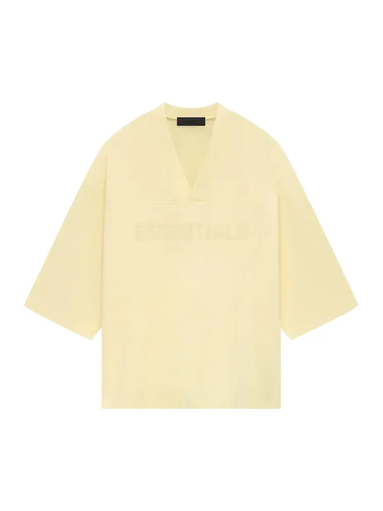 Футболка Fear Of God Essentials Fear of God Essentials Football 'Garden Yellow' — изображение 1 из 3, желтый