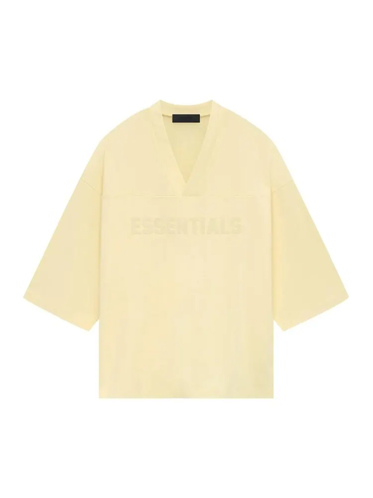 Футболка Fear Of God Essentials Fear of God Essentials Football 'Garden Yellow' — изображение 2 из 3, желтый
