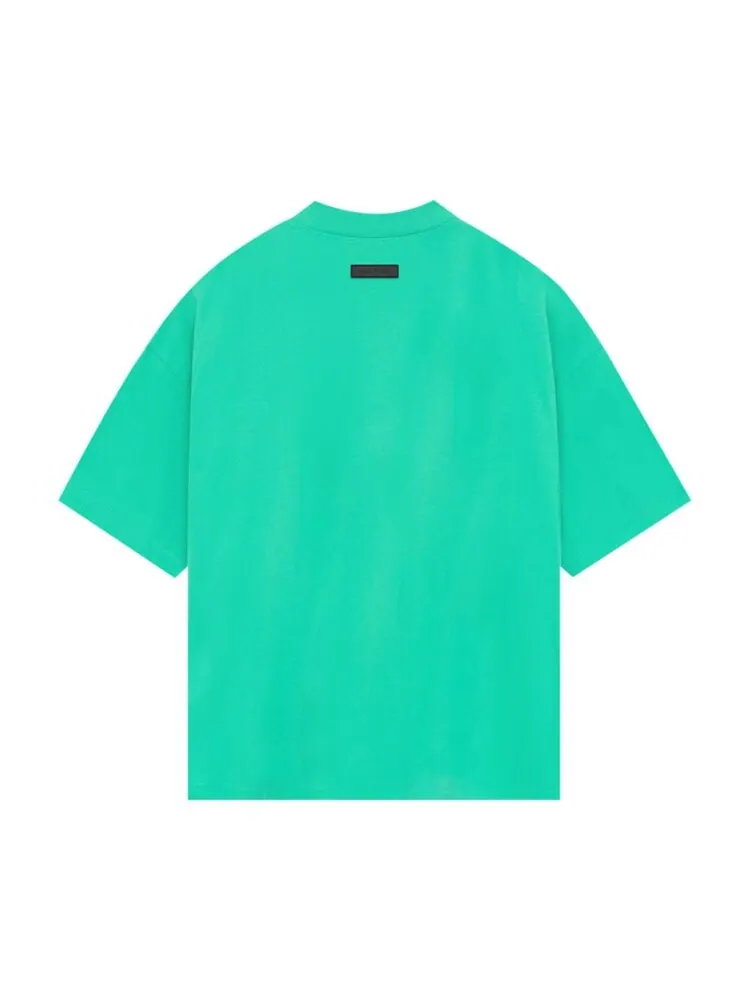 Футболка Fear Of God Essentials Fear of God Essentials Short-Sleeve 'Mint Leaf' — изображение 2 из 2, зеленый