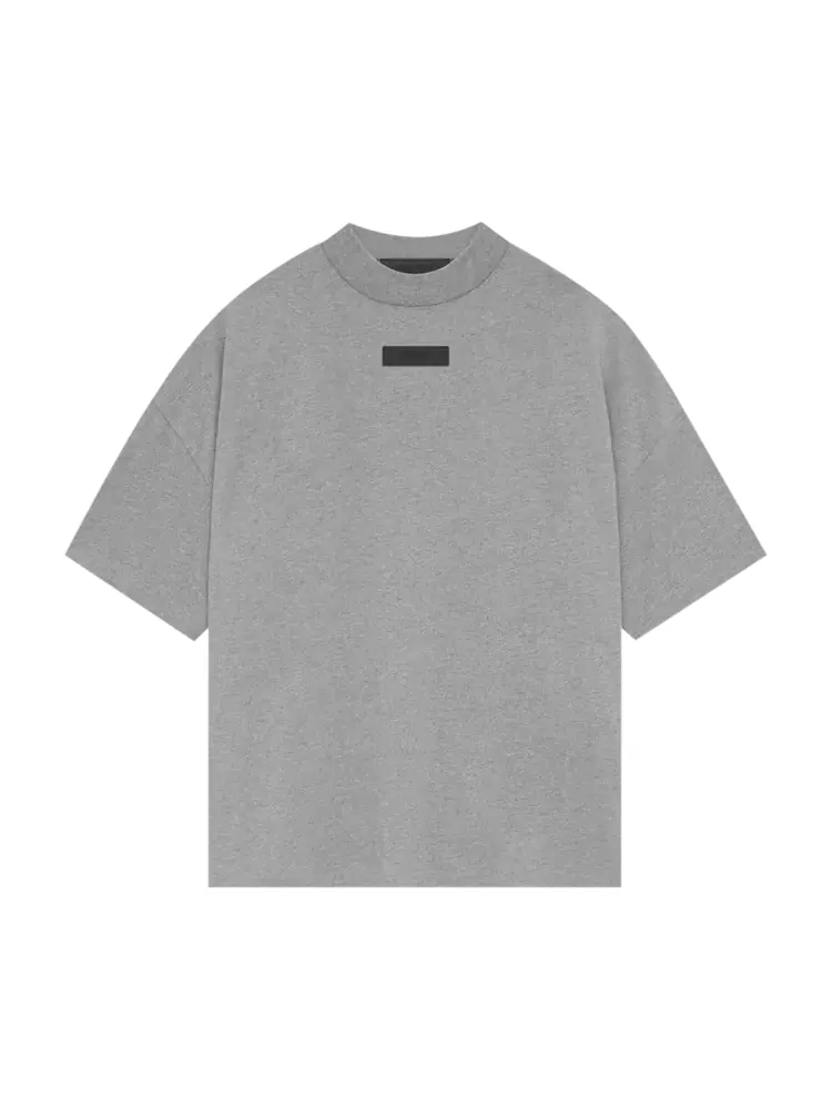 Футболка Fear of God Essentials 'Dark Heather Oatmeal' — изображение 1 из 2, серый