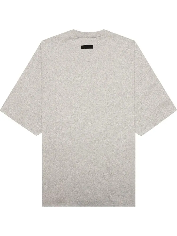 Футболка Fear of God Essentials Crewneck II 'Light Heather Grey' — изображение 2 из 2, серый