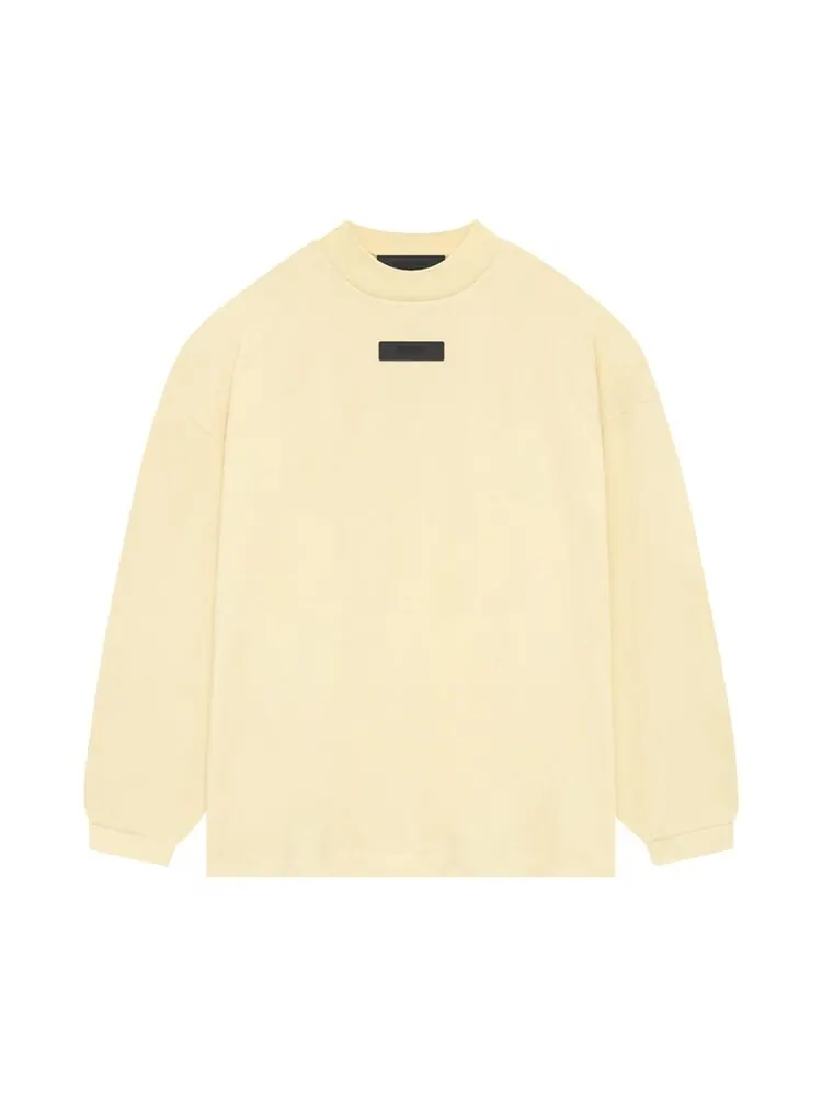 Футболка Fear Of God Essentials Fear of God Essentials Long-Sleeve 'Garden Yellow' — изображение 2 из 3, желтый