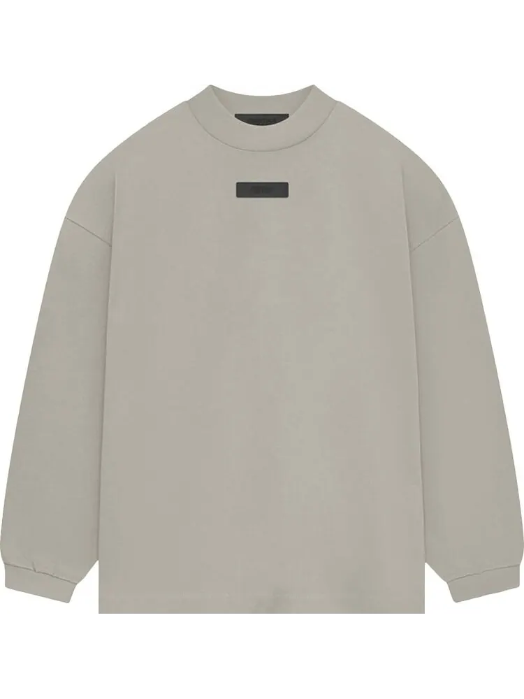 Рубашка Fear of God Essentials Long-Sleeve II 'Seal' — изображение 1 из 2, серый