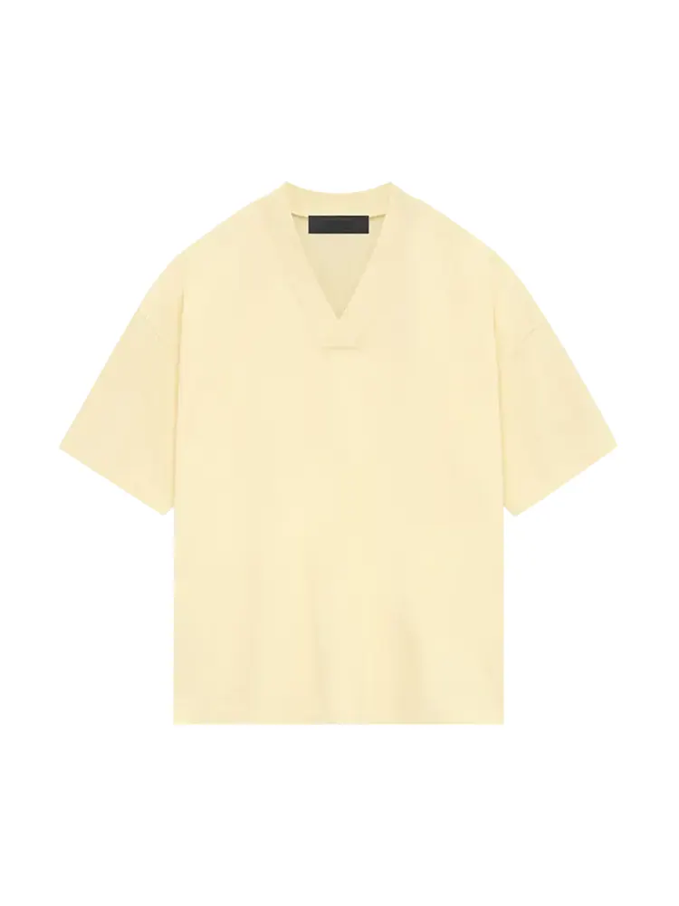 Футболка Fear Of God Essentials Fear of God Essentials V Neck 'Garden Yellow' — изображение 1 из 3, желтый