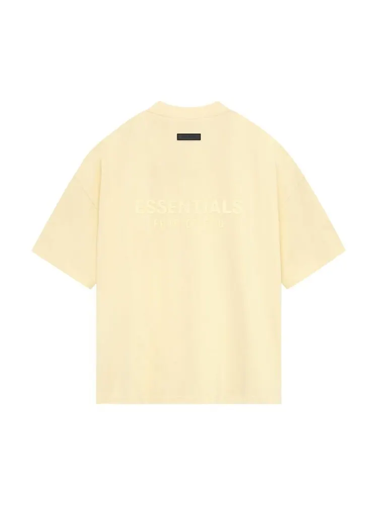 Футболка Fear Of God Essentials Fear of God Essentials V Neck 'Garden Yellow' — изображение 3 из 3, желтый