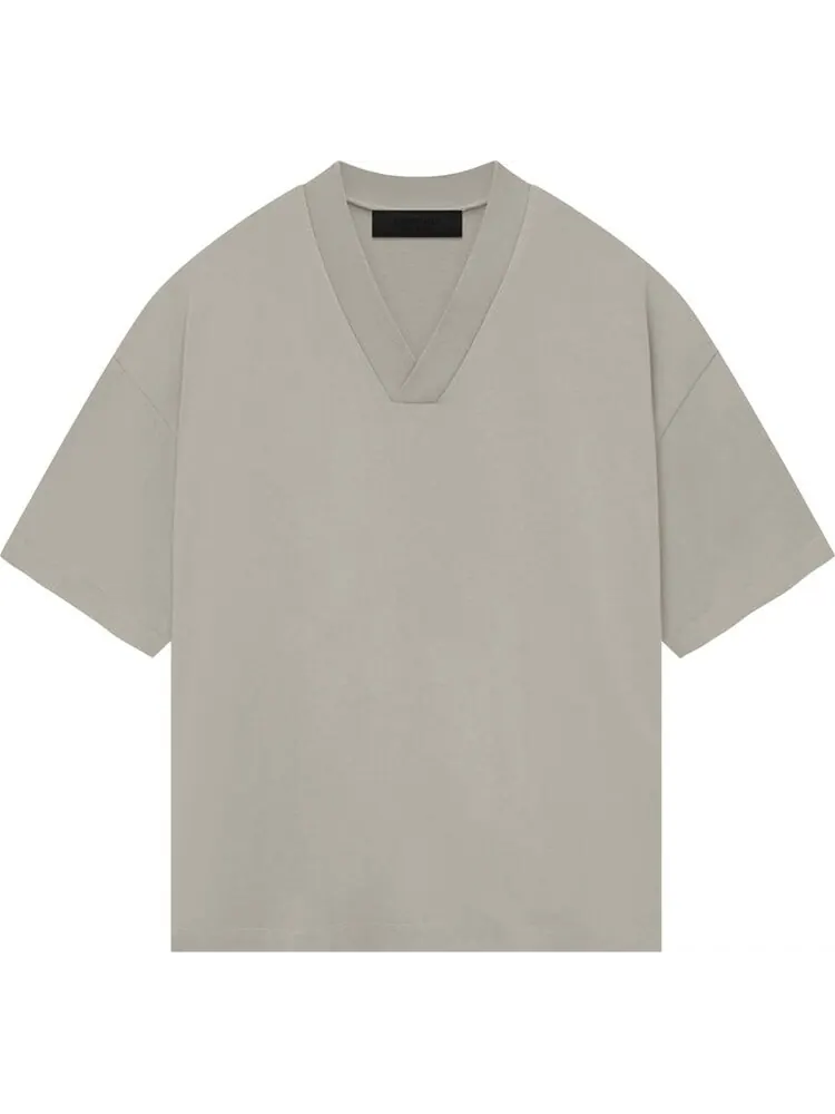 Футболка Fear of God Essentials V Neck 'Seal' — изображение 1 из 2, серый