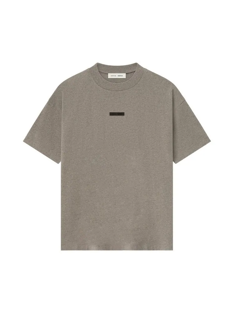 Футболка Fear of God Essentials Classic Tee, Homestead Heather — изображение 1 из 2, бежевый