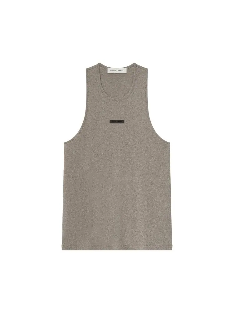 Топ Fear of God Essentials Lightweight Essential Tank, Homestead Heather — изображение 1 из 2, бежевый
