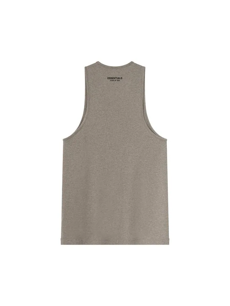 Топ Fear of God Essentials Lightweight Essential Tank, Homestead Heather — изображение 2 из 2, бежевый