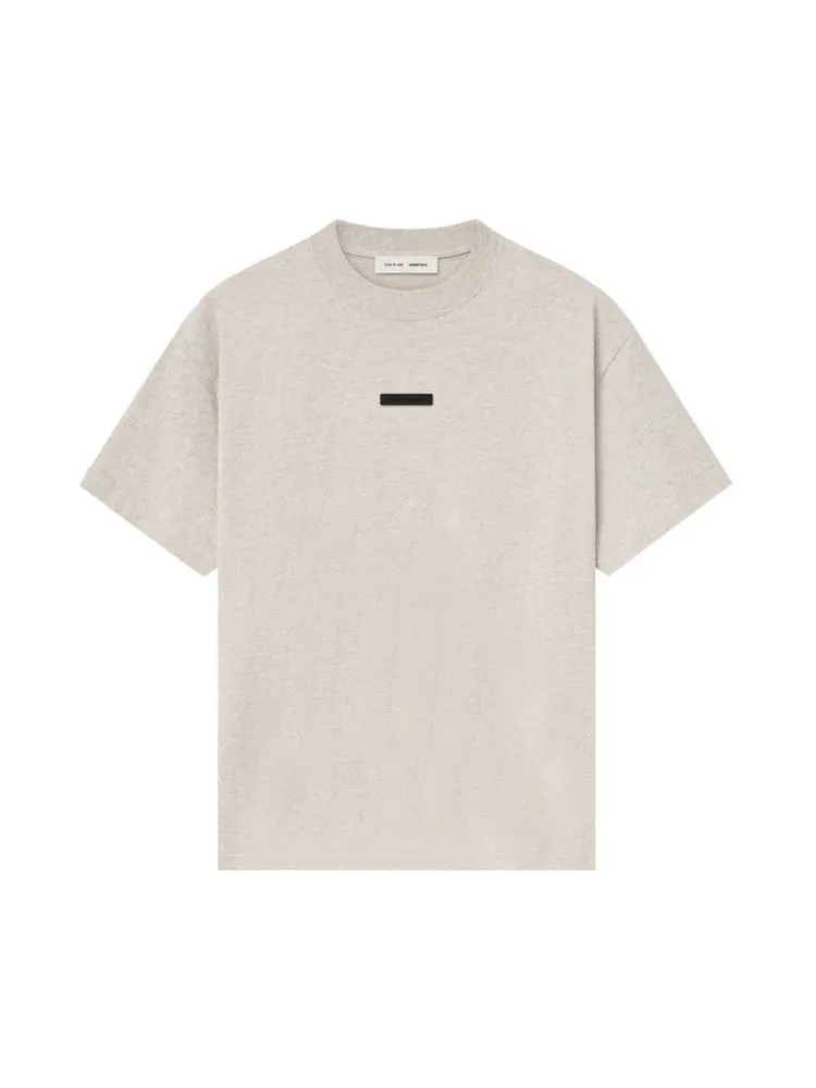 Футболка Fear of God Essentials Lightweight Essential Tee, Heather Stone — изображение 1 из 2, серый