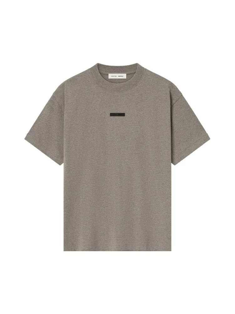 Футболка Fear of God Essentials Lightweight Essential Tee, Homestead Heather — изображение 1 из 2, серый