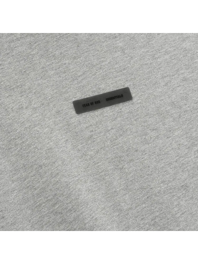 Футболка Fear of God Essentials Essential Tee, Concrete Heather — изображение 3 из 3, серый