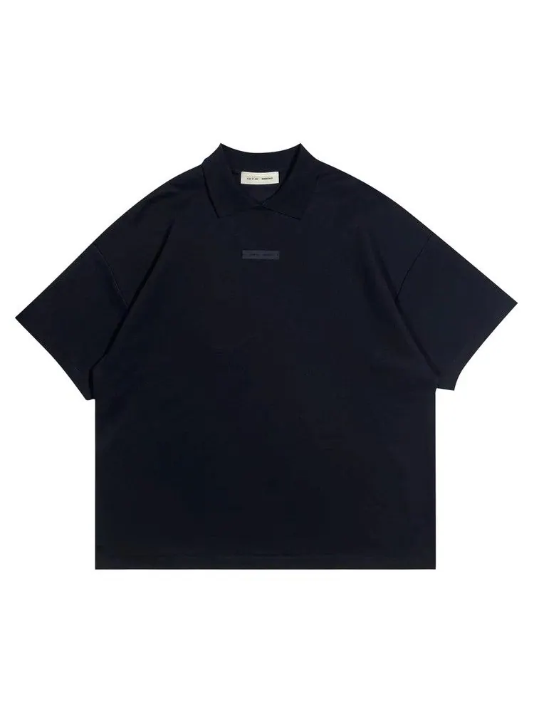 Свитер Fear of God Essentials 90s Fit Pique Crewneck — изображение 1 из 1, черный