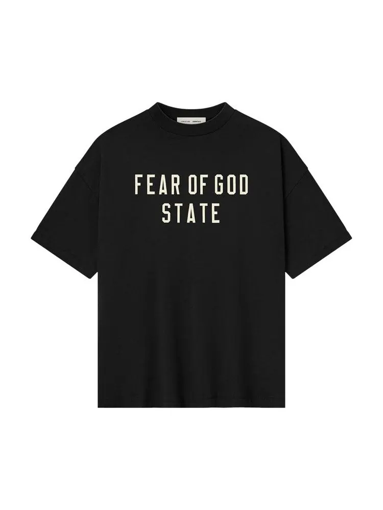 Футболка Fear of God Essentials 90s Fit T-Shirt — изображение 1 из 2, черный
