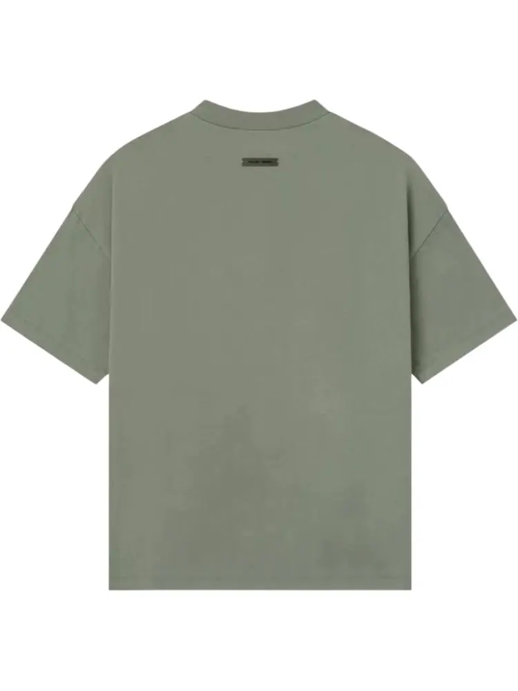 Футболка Fear of God Essentials 90s Fit — изображение 2 из 7, зеленый