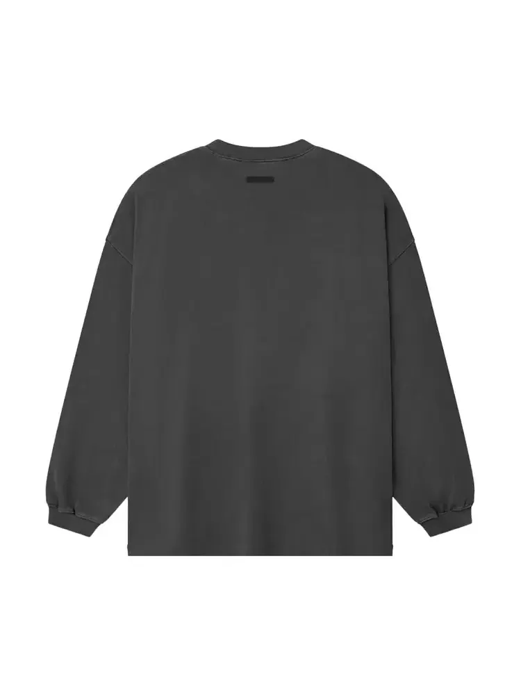 Футболка с длинными рукавами Fear of God Essentials Campus 90 — изображение 2 из 2, черный