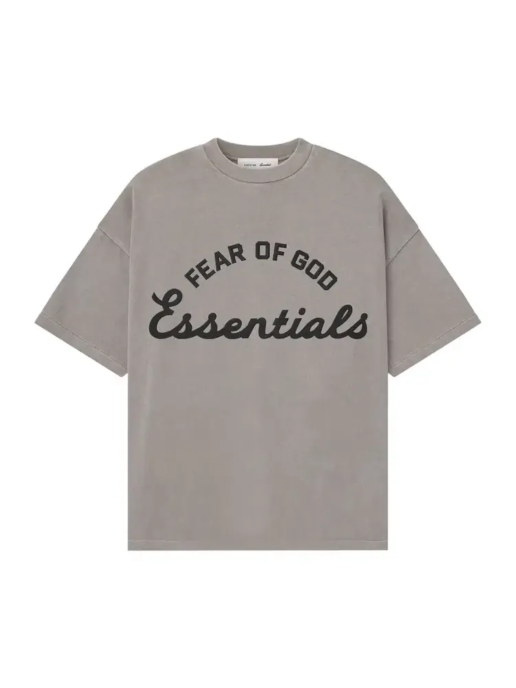 Футболка с коротким рукавом Fear of God Essentials 90s — изображение 1 из 2, серый