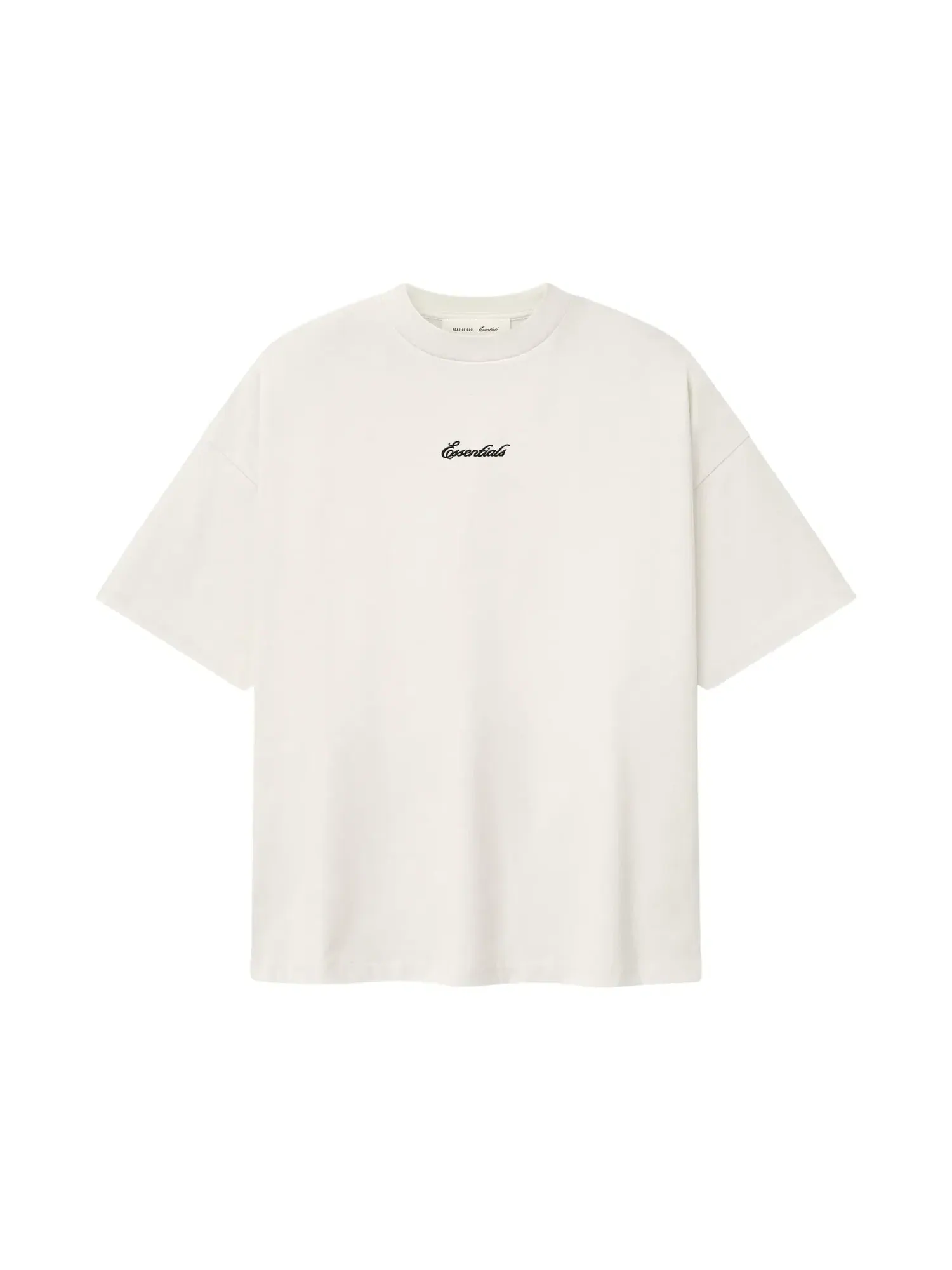 Футболка с коротким рукавом Fear of God Essentials Signature 90s Short-Sleeve Tee II — изображение 1 из 2, белый