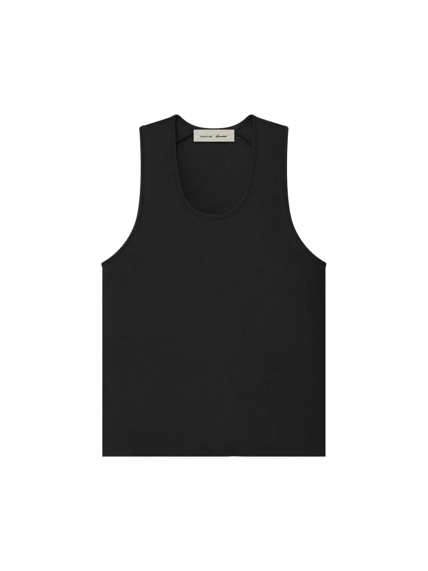 Майка Fear of God Essentials Signature Slim Tank — изображение 1 из 2, винтажный черный
