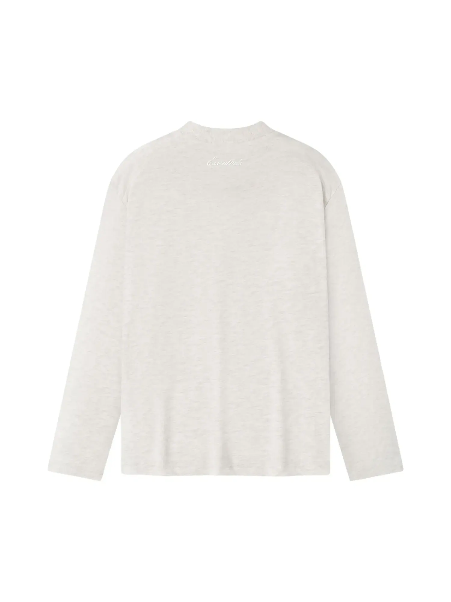 Лонгслив Fear of God Essentials Signature Classic — изображение 2 из 2, овсяный