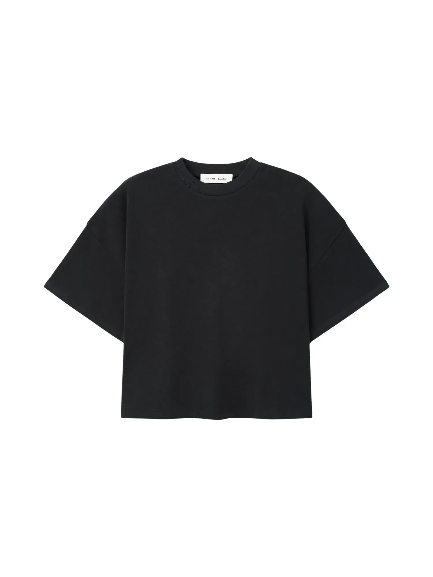 Футболка свободного кроя Fear of God Essentials — изображение 1 из 2, винтажный черный
